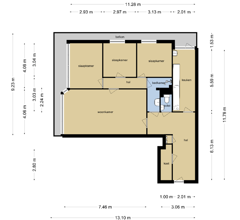 mediumsize floorplan